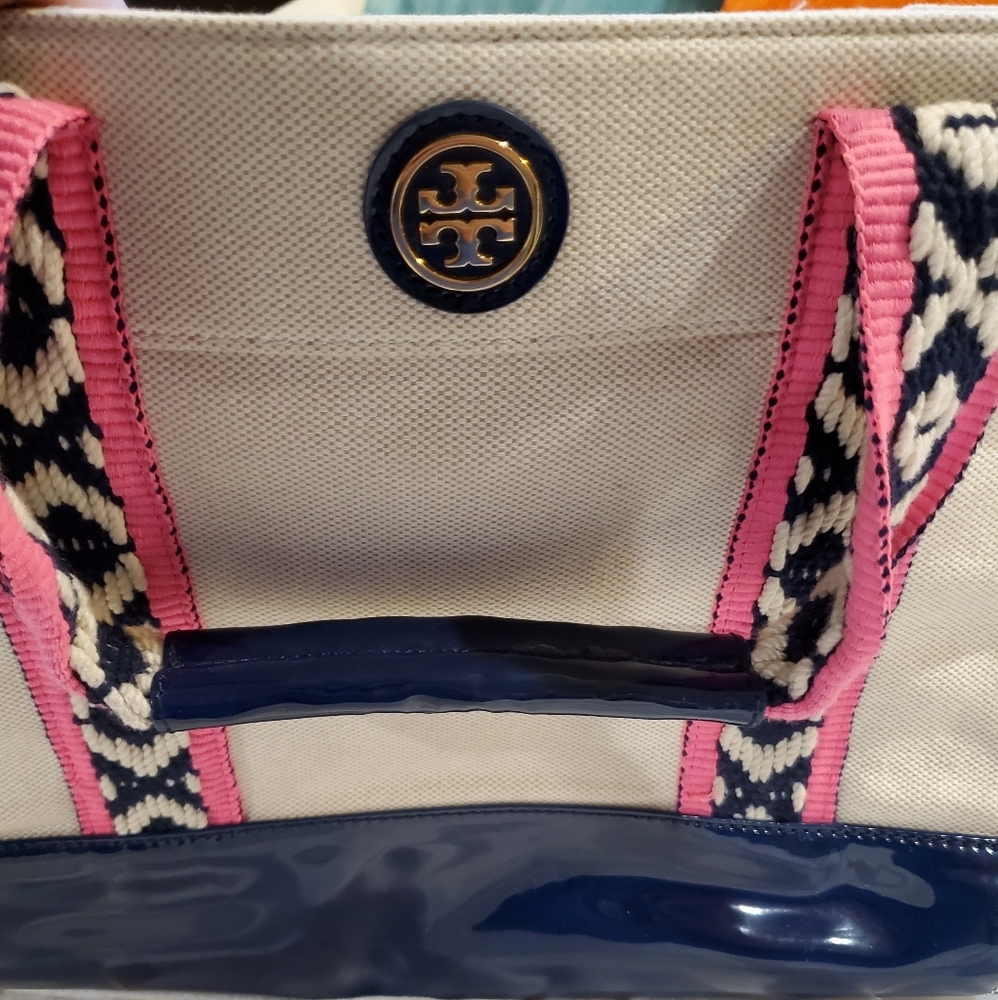Tory Burch Canvas Bag med size